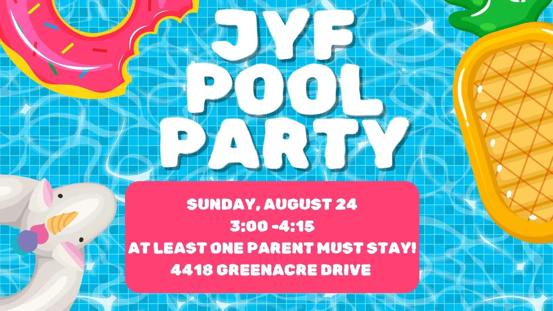JYF pool party